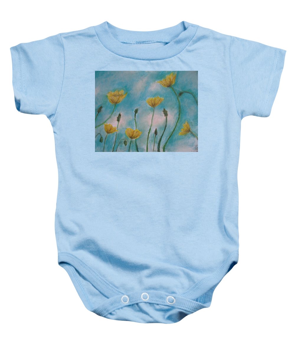 Petals of Yellows - Baby Onesie