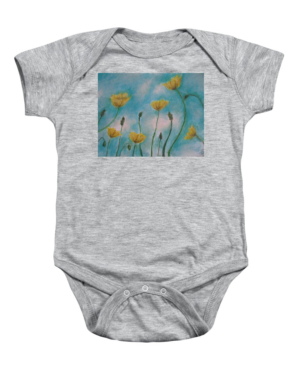 Petals of Yellows - Baby Onesie