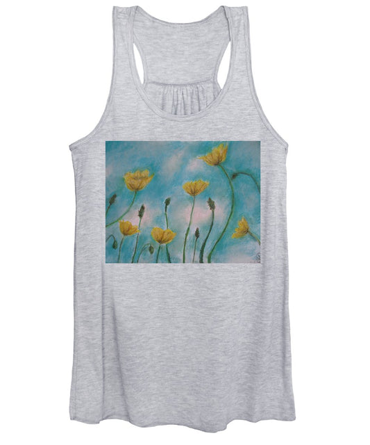 Petals of Yellows - Women's Tank Top