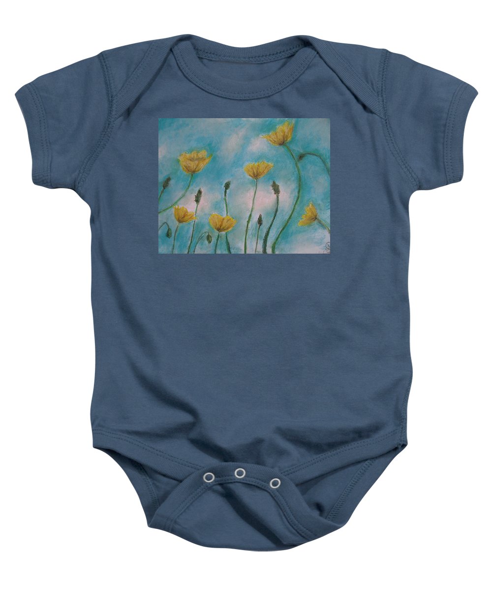 Petals of Yellows - Baby Onesie