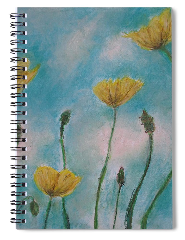 Petals of Yellows - Spiral Notebook