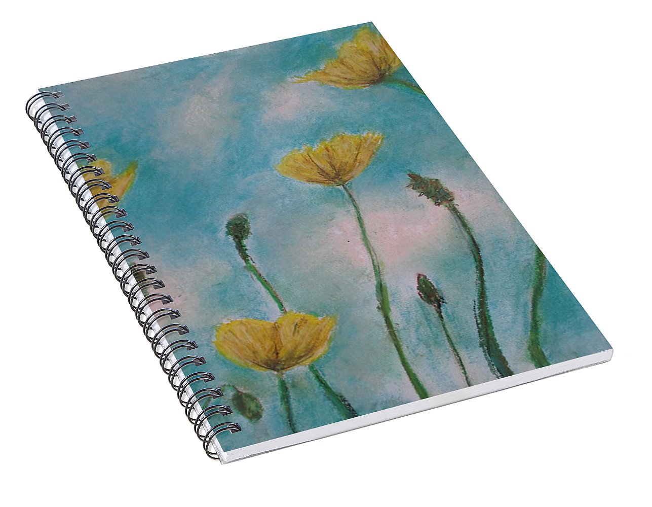 Petals of Yellows - Spiral Notebook