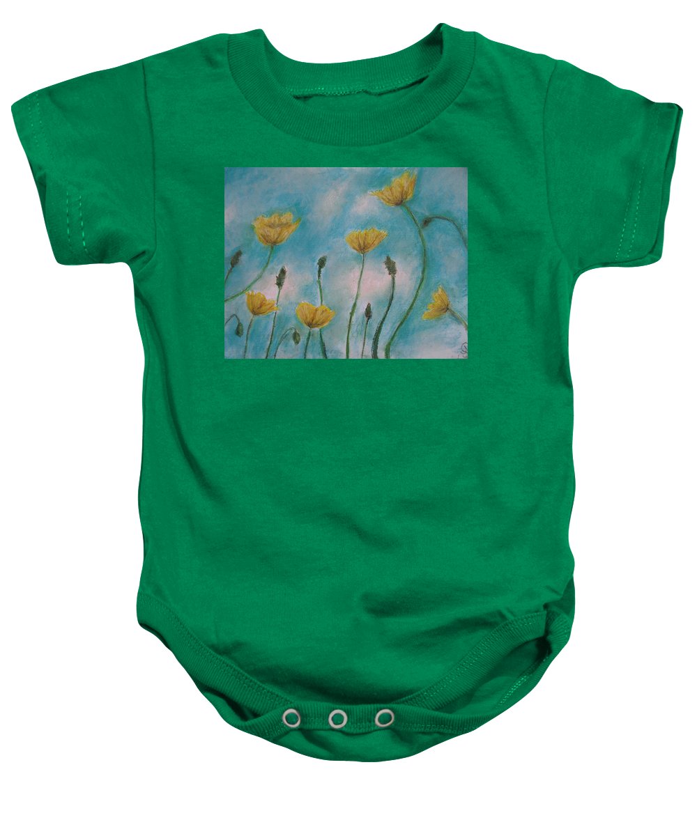 Petals of Yellows - Baby Onesie