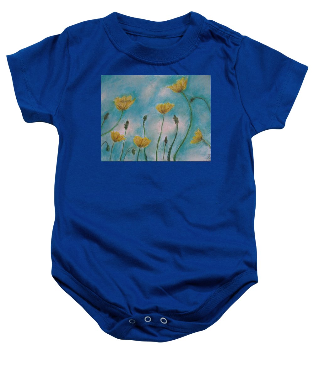 Petals of Yellows - Baby Onesie