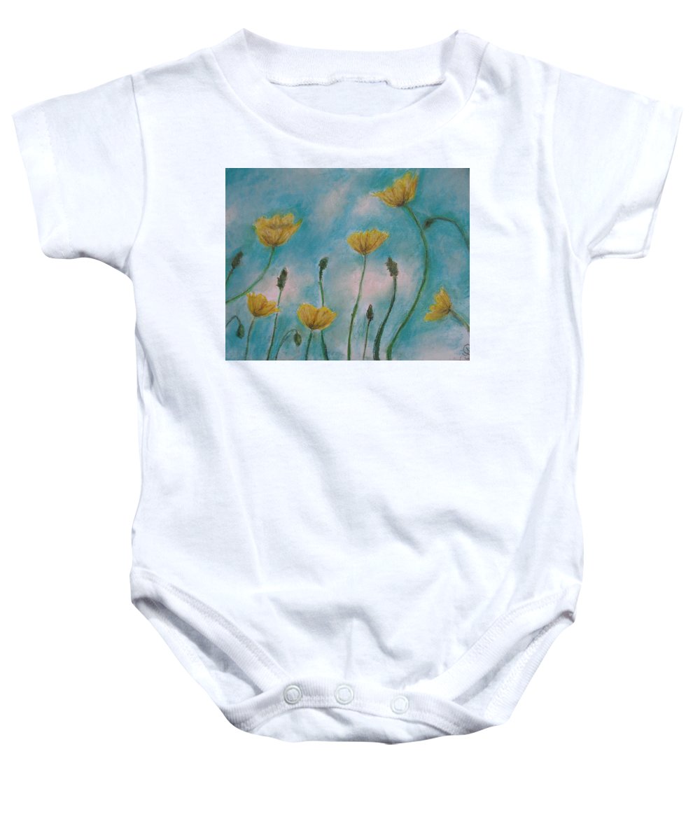 Petals of Yellows - Baby Onesie