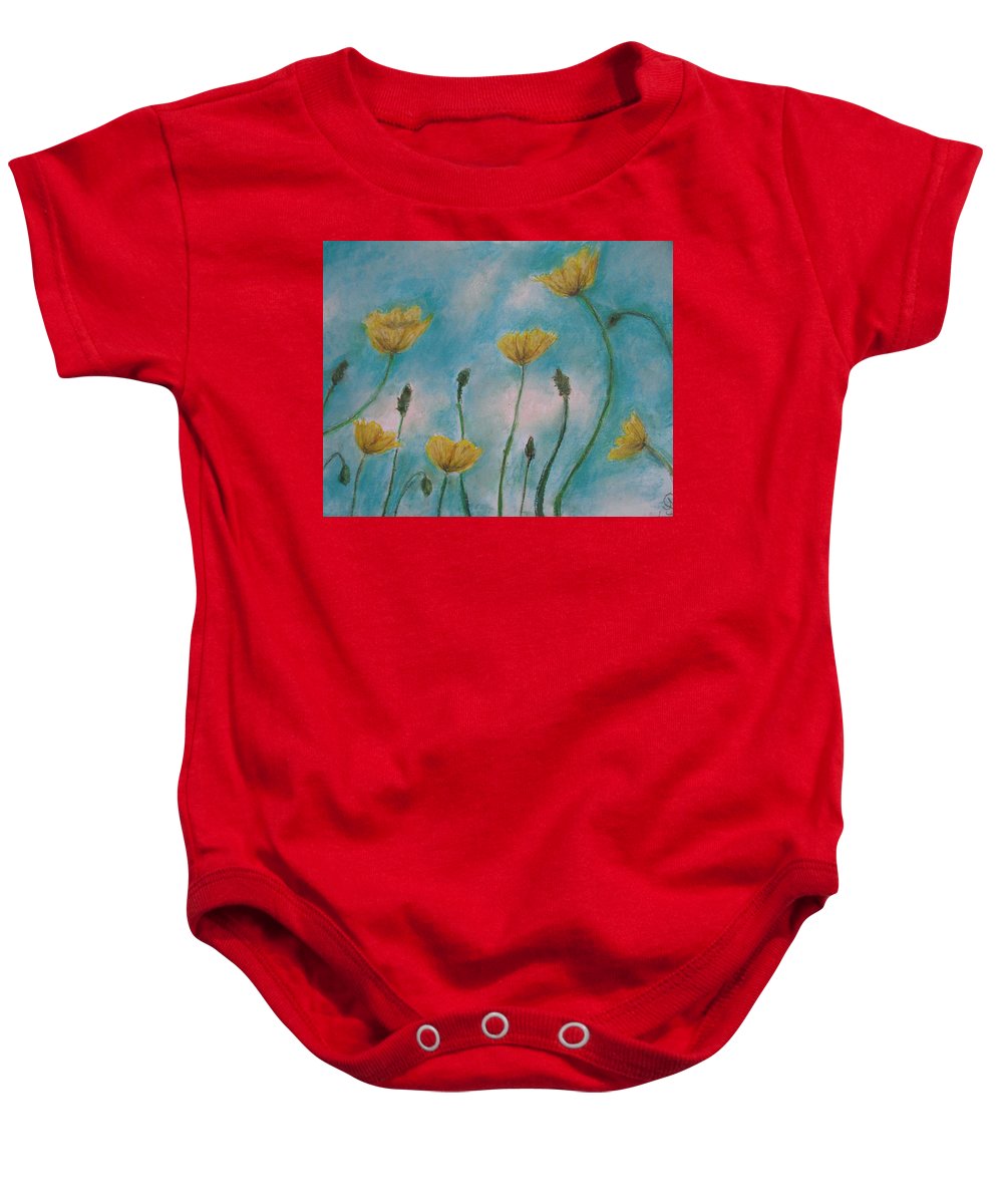 Petals of Yellows - Baby Onesie