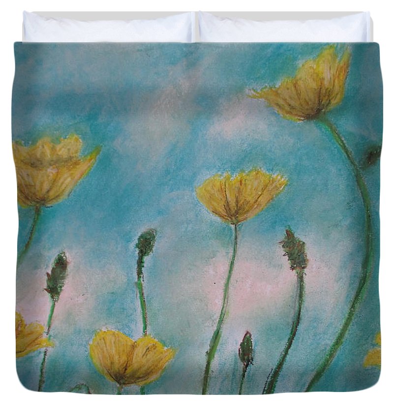 Petals of Yellows - Duvet Cover