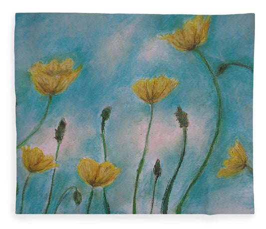 Petals of Yellows - Blanket