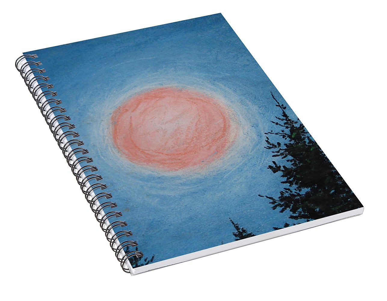 Piercing Sky Eye - Spiral Notebook