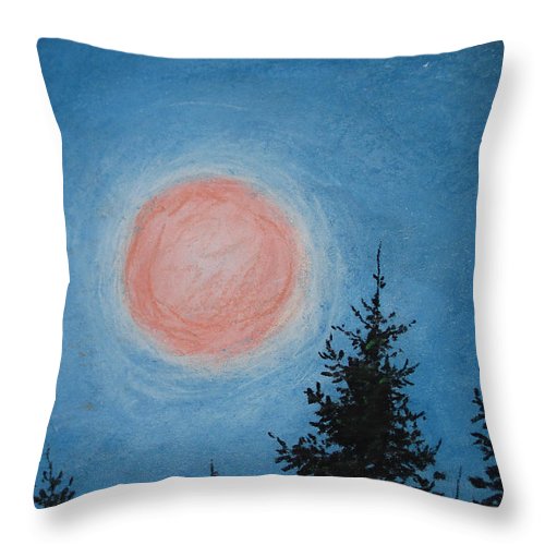 Piercing Sky Eye - Throw Pillow