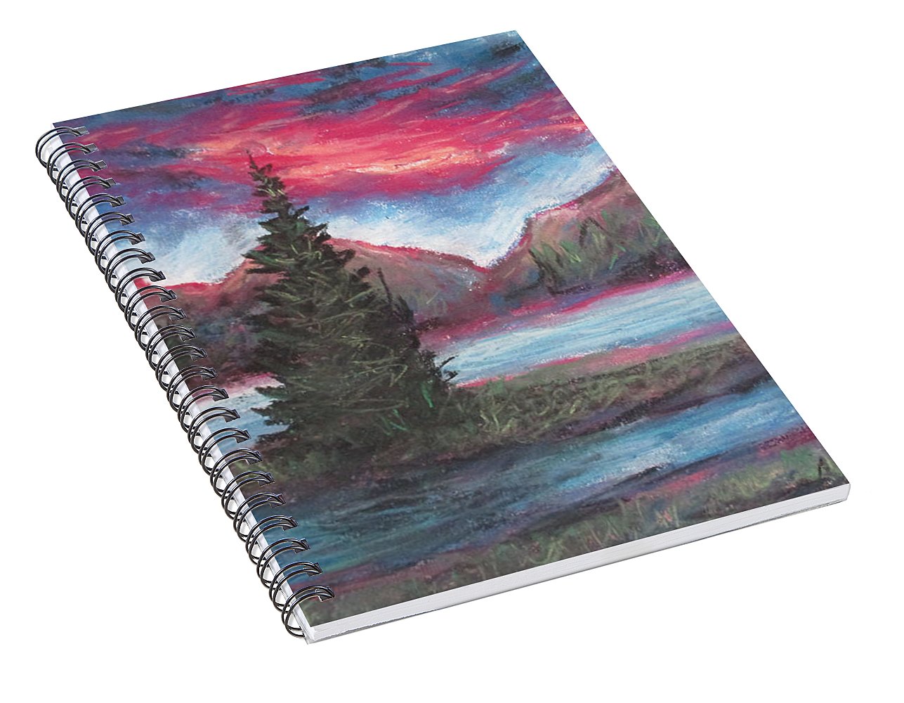 Pink Engaging - Spiral Notebook