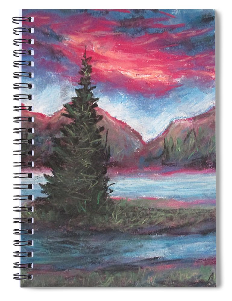 Pink Engaging - Spiral Notebook