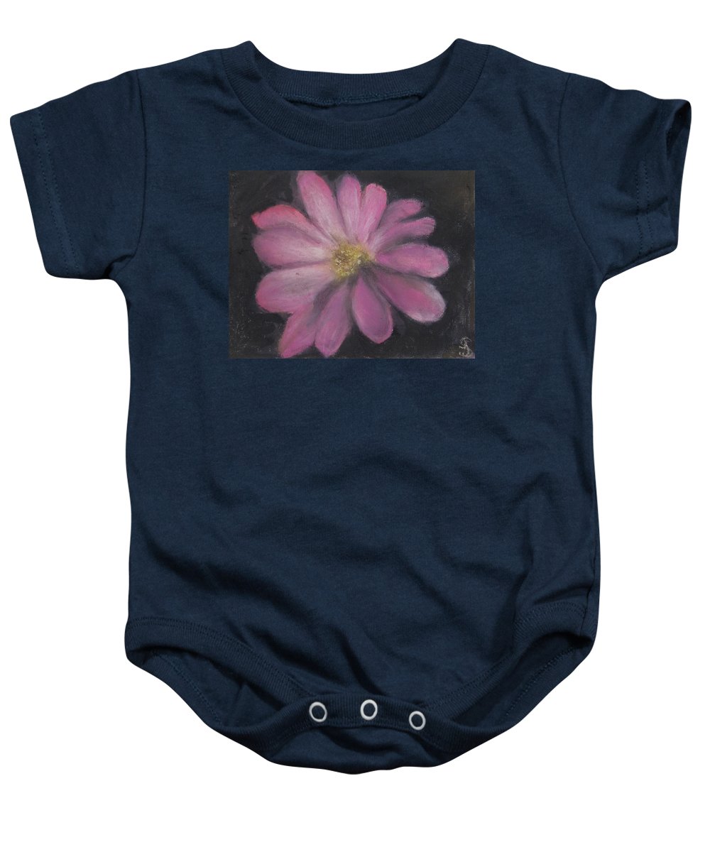 Pink Flower - Baby Onesie