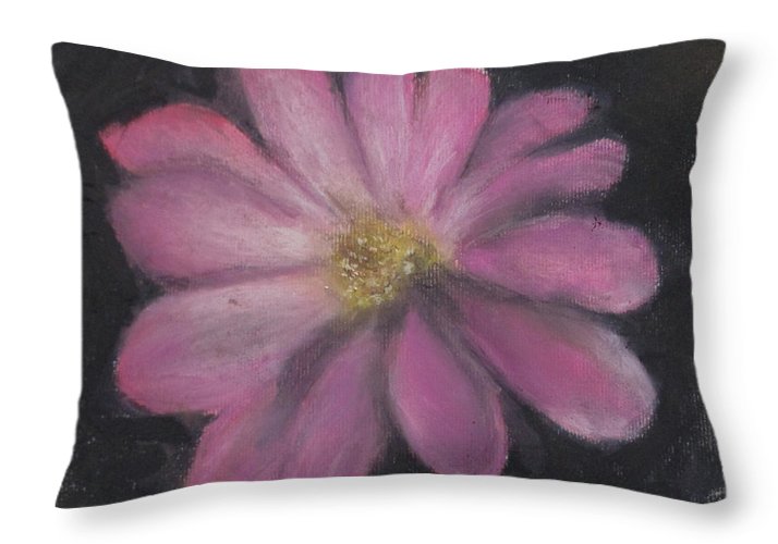 Pink Flower - Throw Pillow