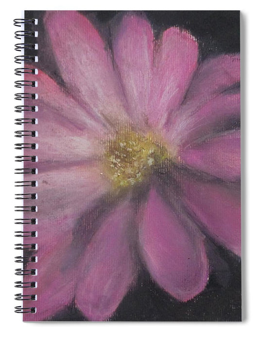 Pink Flower - Spiral Notebook