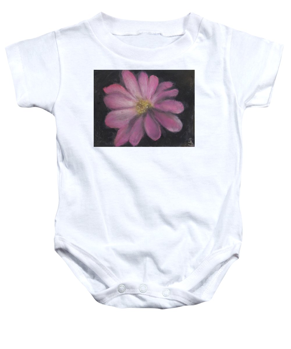 Pink Flower - Baby Onesie