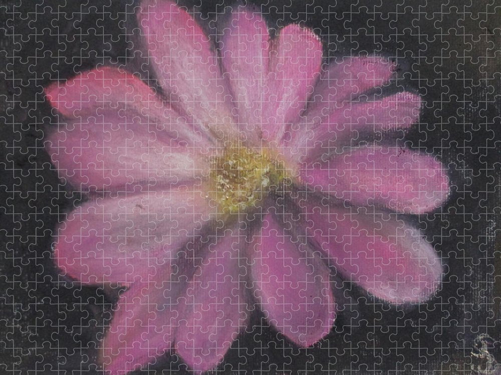 Pink Flower - Puzzle