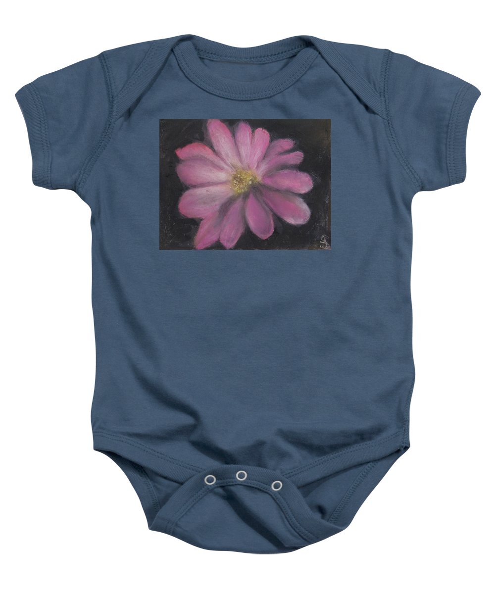 Pink Flower - Baby Onesie