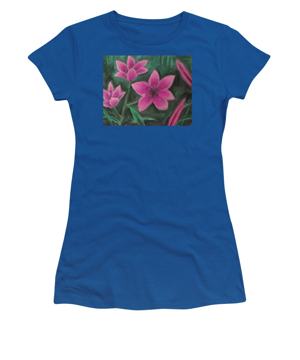 Pink Lilies - Women's T-Shirt