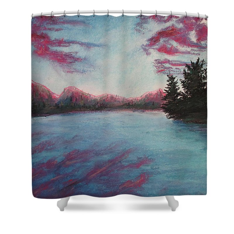 Pink Sunny Set - Shower Curtain