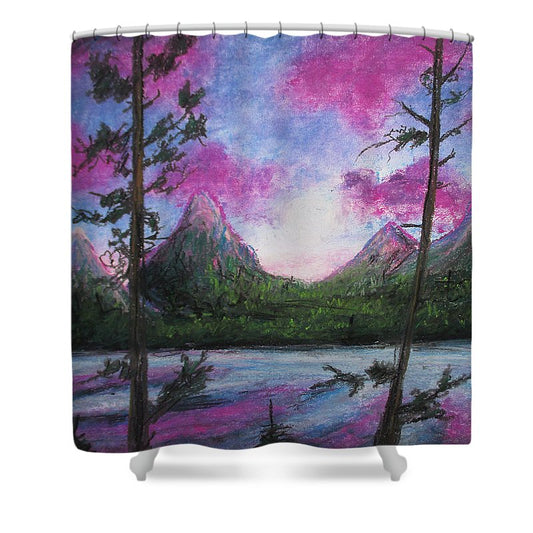 Pixie Lands - Shower Curtain