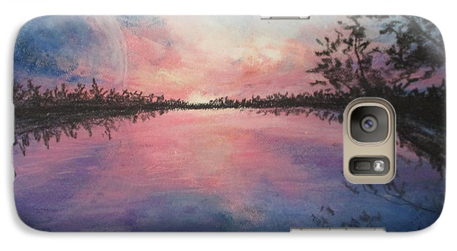 Planet Sunset - Phone Case