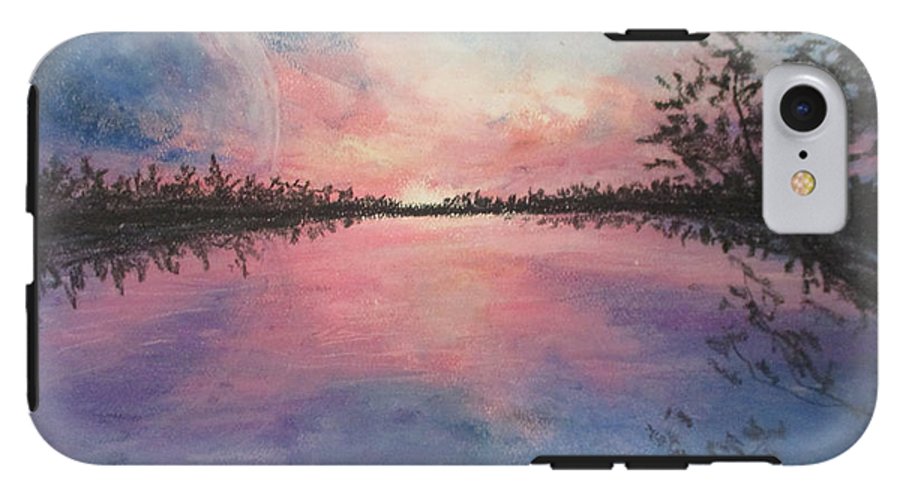 Planet Sunset - Phone Case