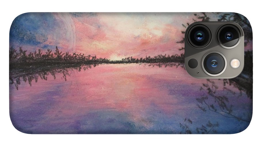 Planet Sunset - Phone Case