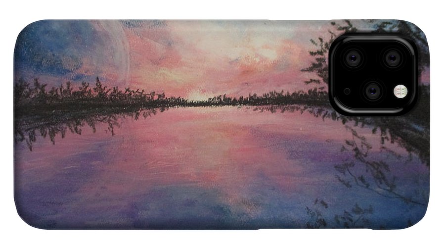 Planet Sunset - Phone Case