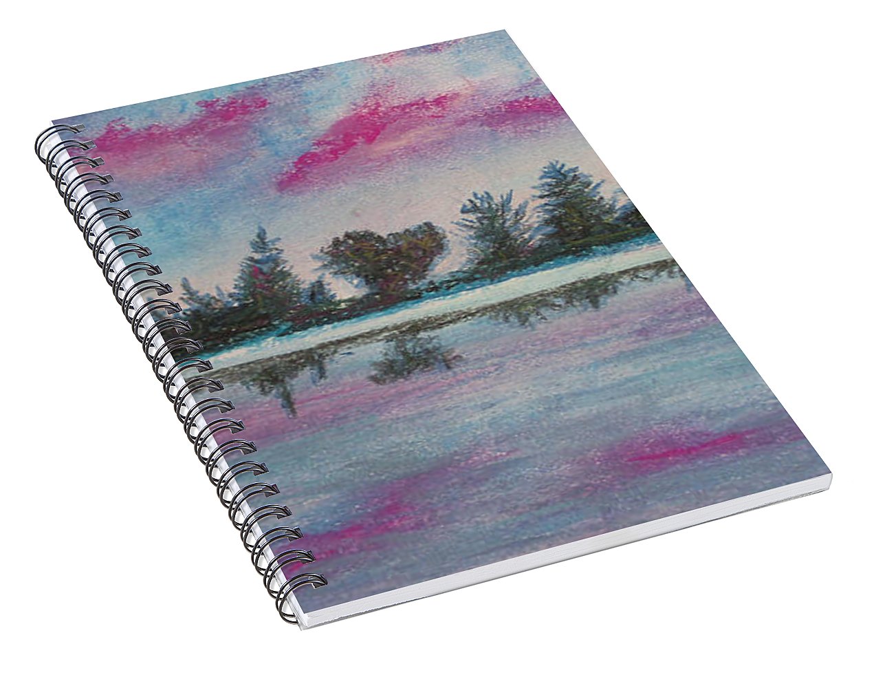 Pressing Pink - Spiral Notebook