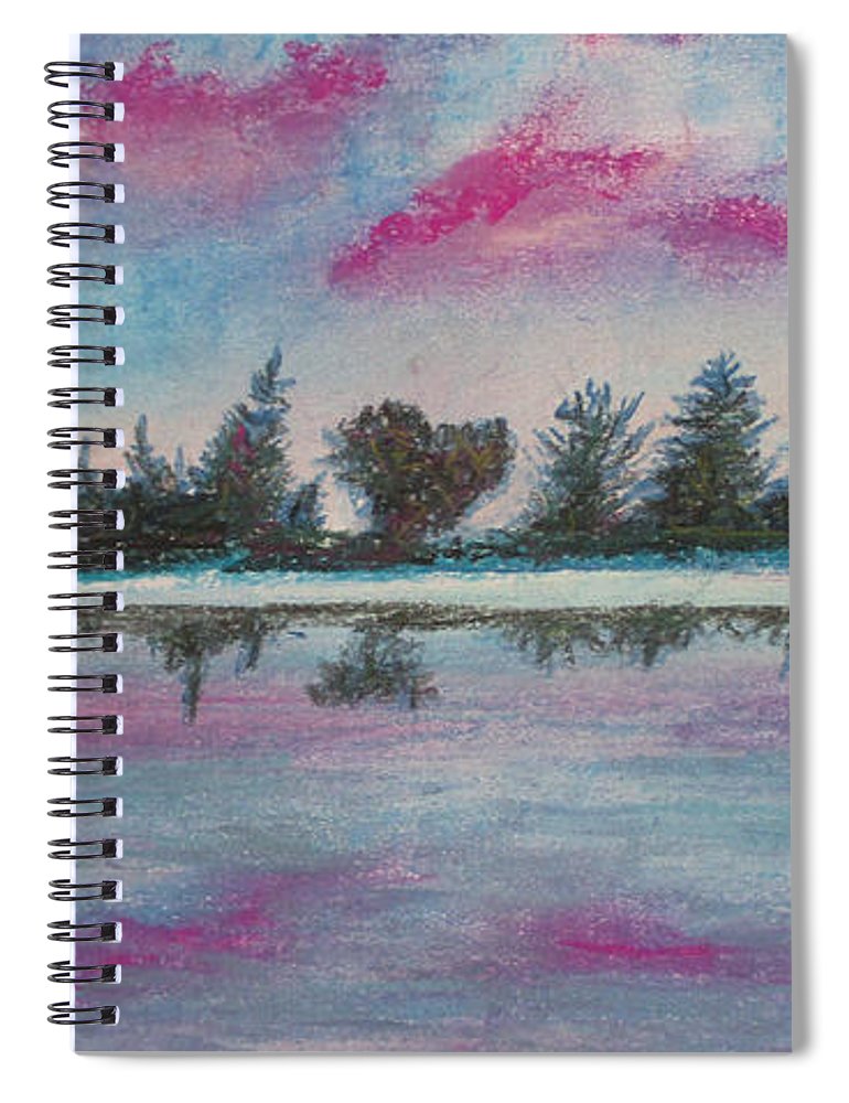 Pressing Pink - Spiral Notebook