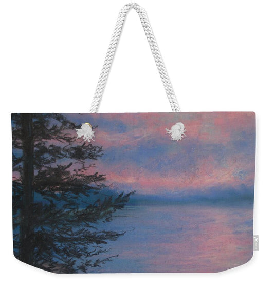 Rosey Sky Light - Weekender Tote Bag