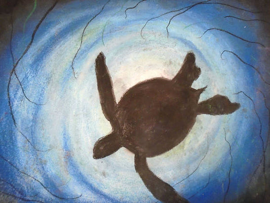 Sea Turtleling  - Art Print