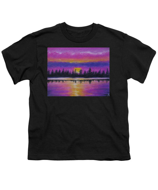 Setting Sea Sun - Youth T-Shirt