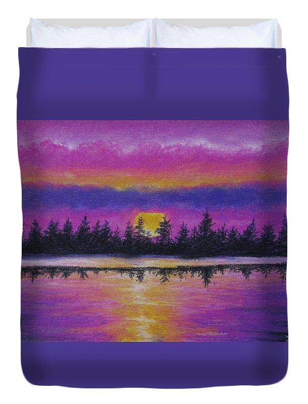 Setting Sea Sun - Duvet Cover