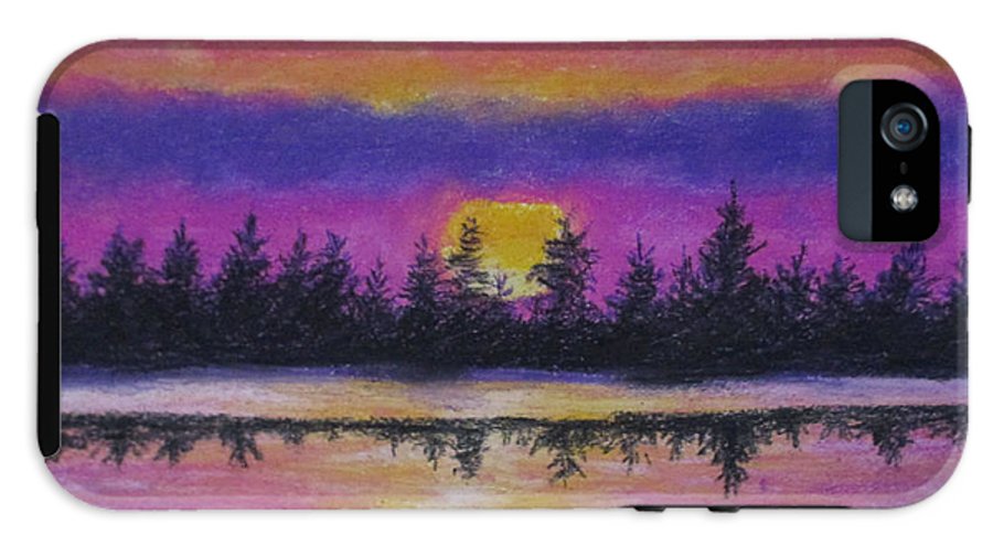 Setting Sea Sun - Phone Case