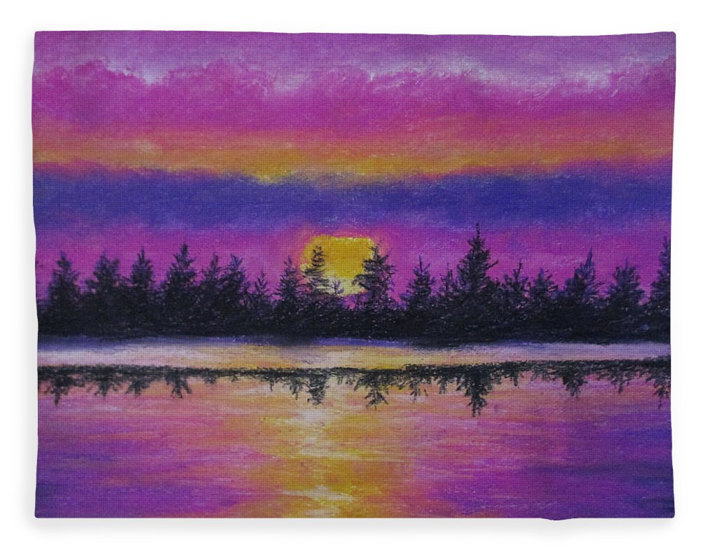 Setting Sea Sun - Blanket