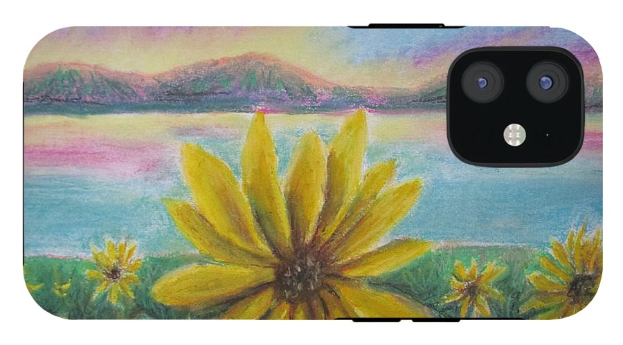 Setting Sunflower - Phone Case