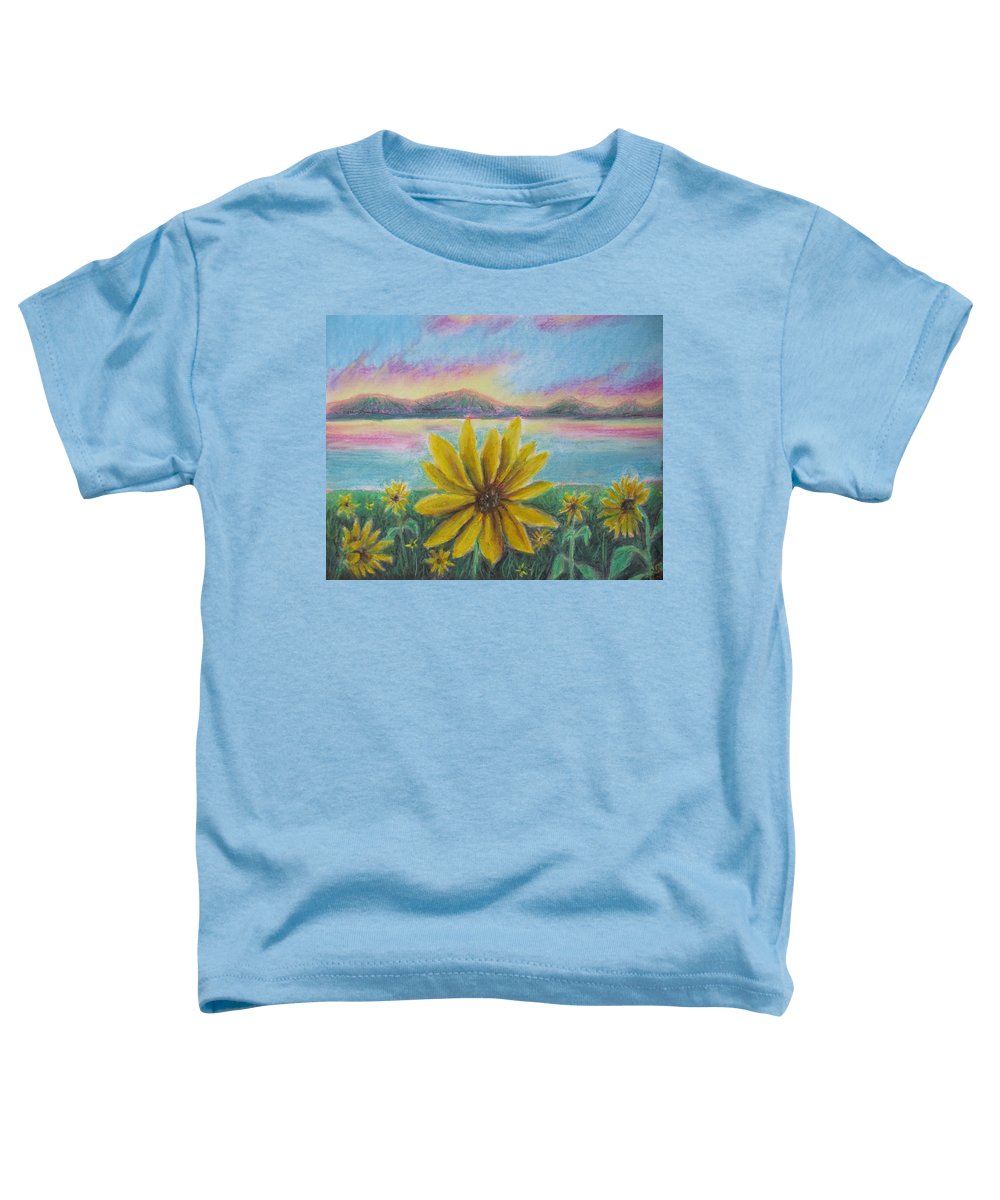 Setting Sunflower - Toddler T-Shirt