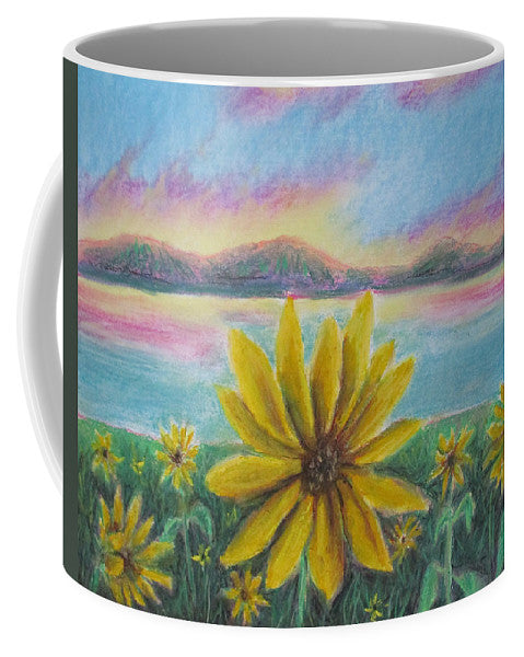 Setting Sunflower - Mug