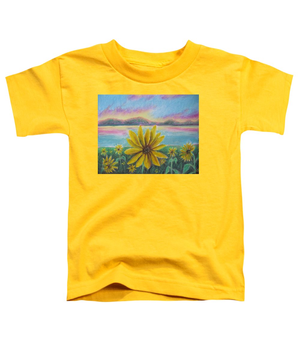 Setting Sunflower - Toddler T-Shirt