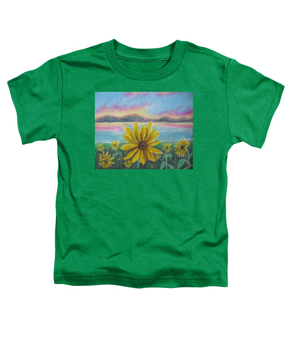 Setting Sunflower - Toddler T-Shirt