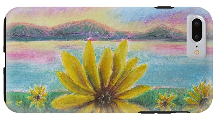 Setting Sunflower - Phone Case