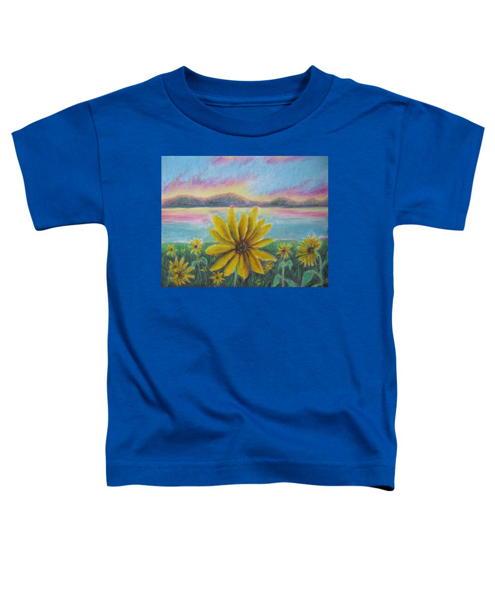 Setting Sunflower - Toddler T-Shirt