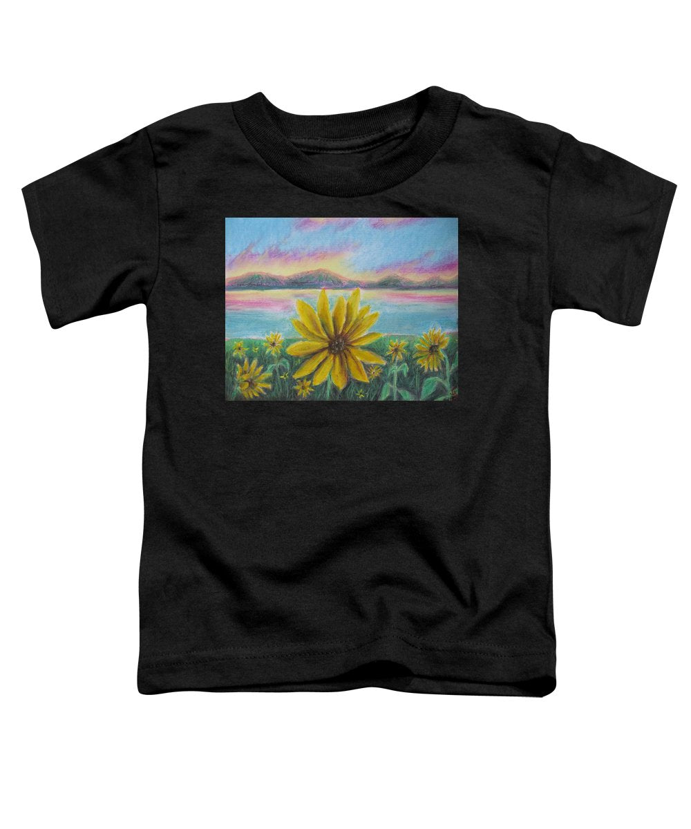 Setting Sunflower - Toddler T-Shirt