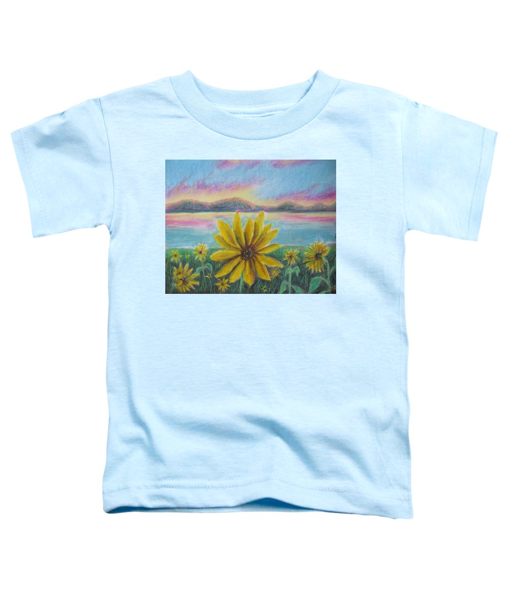 Setting Sunflower - Toddler T-Shirt