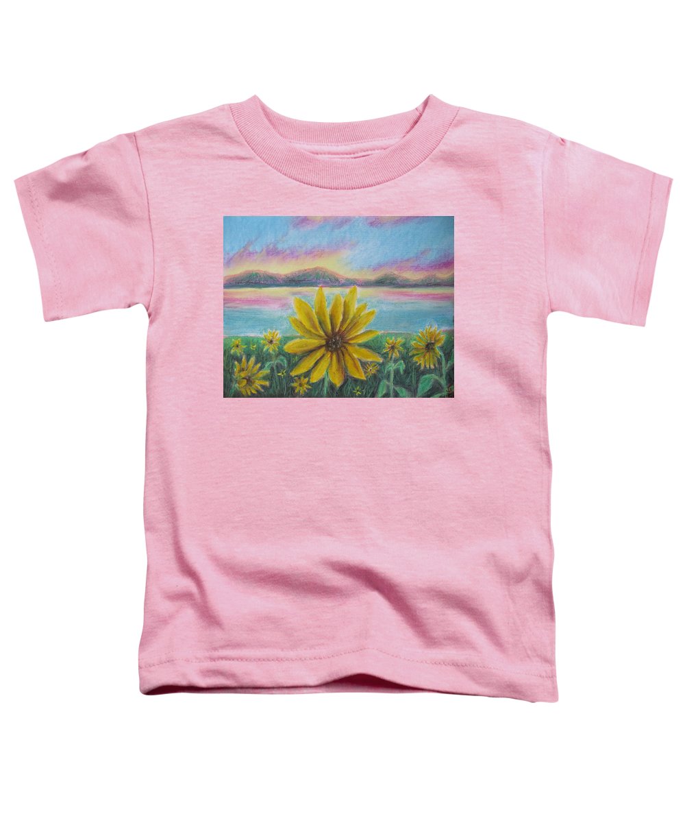 Setting Sunflower - Toddler T-Shirt