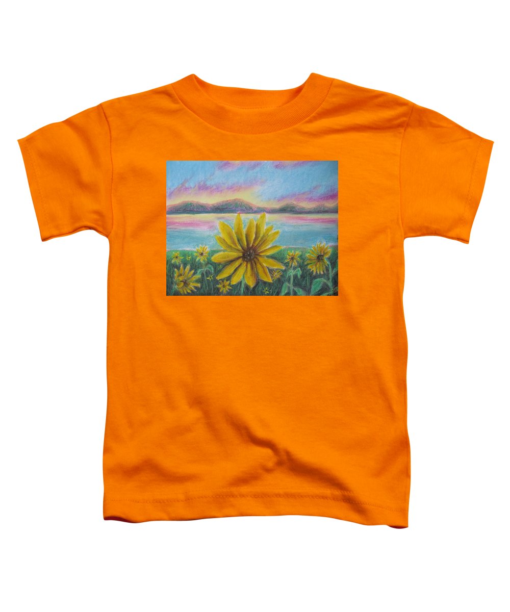 Setting Sunflower - Toddler T-Shirt