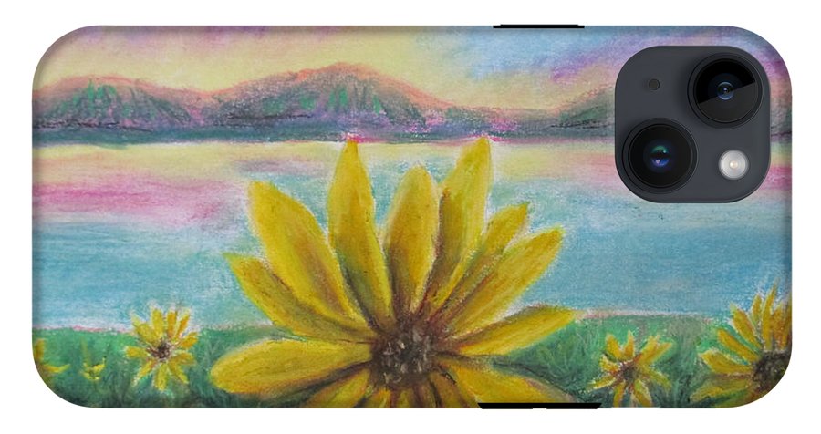 Setting Sunflower - Phone Case