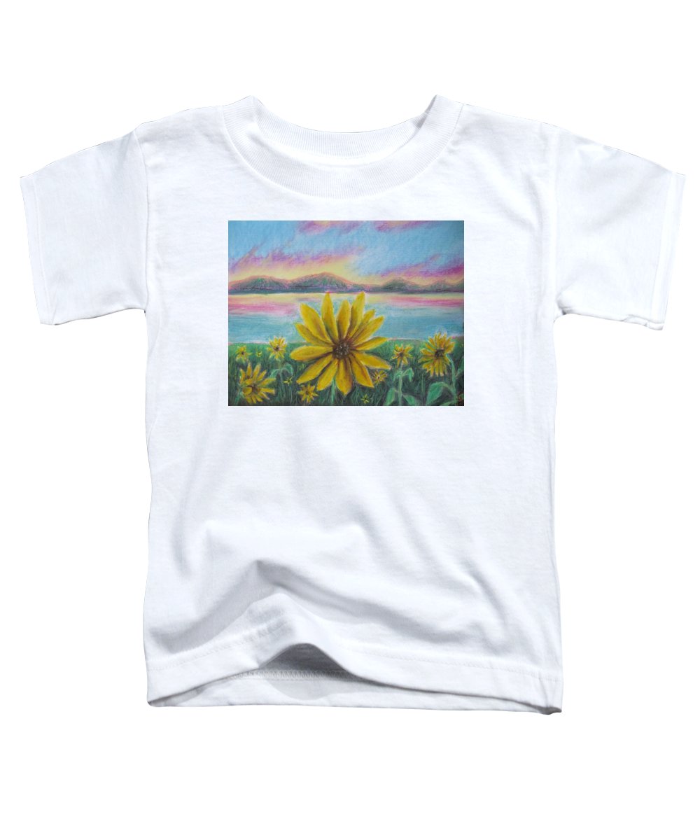 Setting Sunflower - Toddler T-Shirt